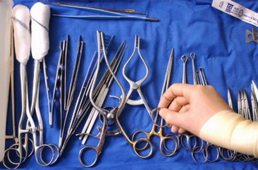 Подготовка хирургических инструментов к операции