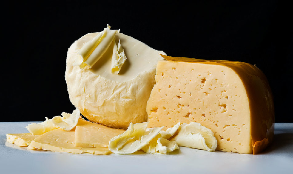 Сыр и масло